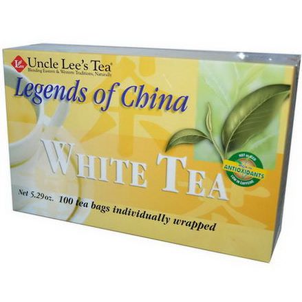Uncle Lee's Tea, Legends of China, White Tea, 100 Tea Bags 150g