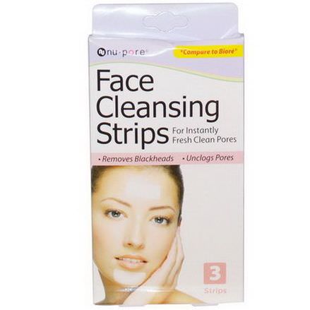 United Exchange, Face Cleansing Strips, 3 Strips