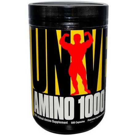 Universal Nutrition, Amino 1000, Precision Engineered Amino Formula, 500 Capsules