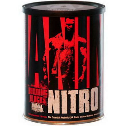 Universal Nutrition, Animal Nitro, The Essential Anabolic EAA Stack, 30 Packs