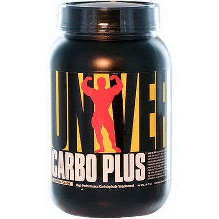 Universal Nutrition, Carbo Plus, High Performance Carbohydrate Supplement, Natural Flavor 1 kg