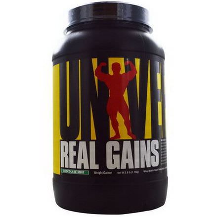 Universal Nutrition, Real Gains, Chocolate Mint 1.73 kg