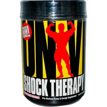 Universal Nutrition, Shock Therapy, Pre-Workout Pump&Energy, Clyde's Hard Lemonade 840g