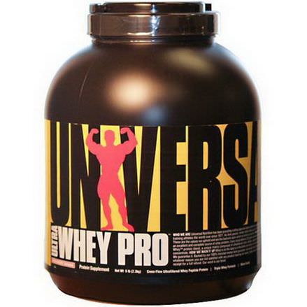 Universal Nutrition, Ultra Whey Pro, Protein Supplement, Strawberry Banana 2.3 kg