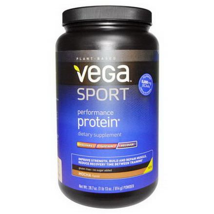 Vega, Performance Protein, Mocha Flavor 814g Powder