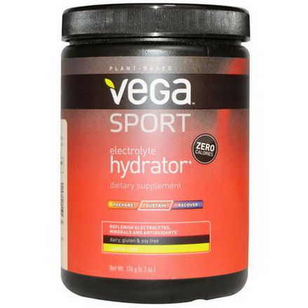 Vega, Sport, Electrolyte Hydrator, Lemon Lime 176g
