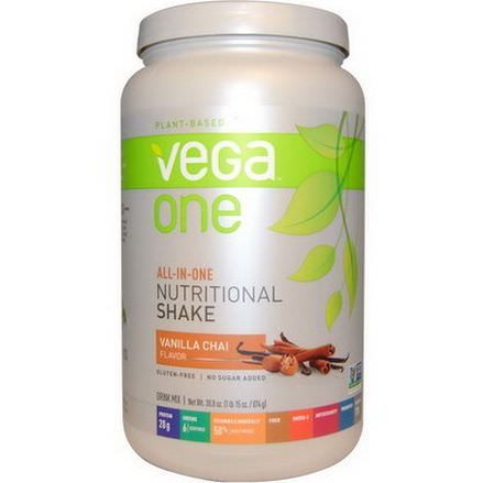 Vega, Vega One, All-in-One Nutritional Shake, Vanilla Chai 874g