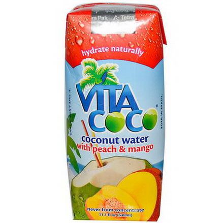 Vita Coco, Coconut Water with Peach&Mango 330ml