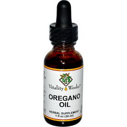 Vitality Works, Oregano Oil 30ml