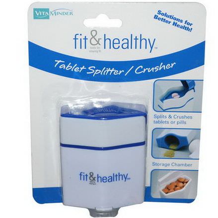 Vitaminder, Fit&Healthy, Tablet Splitter/Crusher
