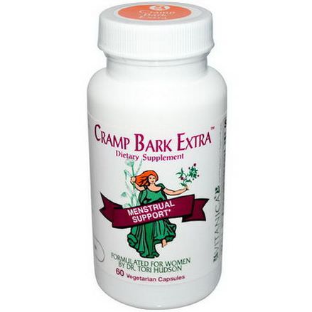 Vitanica, Cramp Bark Extra, Menstrual Support, 60 Veggie Caps