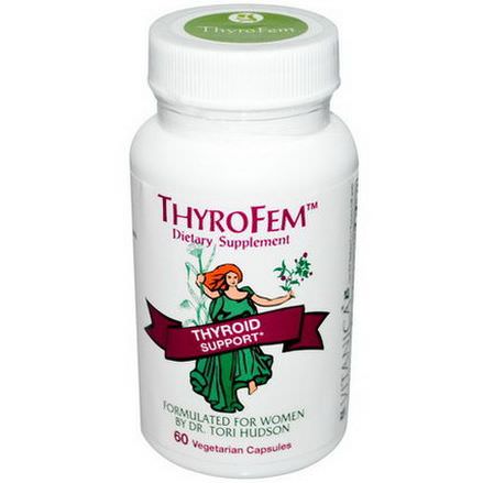 Vitanica, ThyroFem, Thyroid Support, 60 Veggie Caps