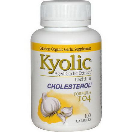 Wakunaga - Kyolic, Cholesterol Formula 104, 100 Capsules