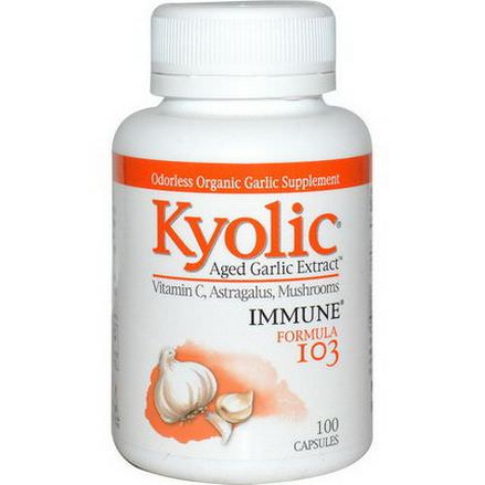 Wakunaga - Kyolic, Immune Formula 103, 100 Capsules