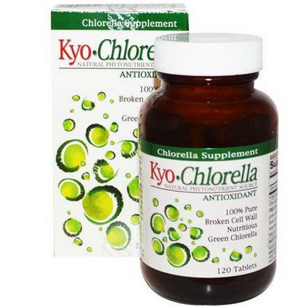 Wakunaga - Kyolic, Kyo-Chlorella, Antioxidant, 120 Tablets