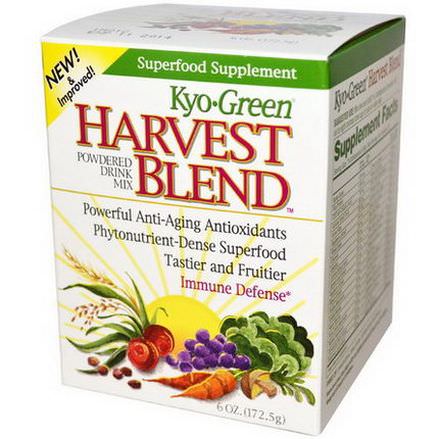 Wakunaga - Kyolic, Kyo Green, Harvest Blend, Powdered Drink Mix 172.5g