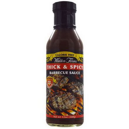Walden Farms, Thick&Spicy Barbecue Sauce 340g