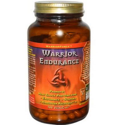 Warrior Force Nutritionals, Warrior Endurance, 180 Vegan Caps