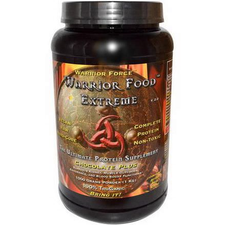 Warrior Force Nutritionals, Warrior Food Extreme V 2.0, Chocolate Plus, 1000g Powder