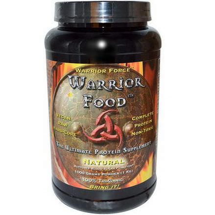 Warrior Force Nutritionals, Warrior Food, Natural, 1000g Powder