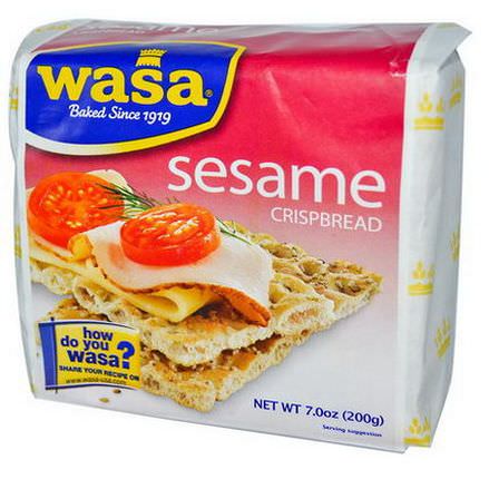 Wasa Flatbread, Crispbread, Sesame 200g