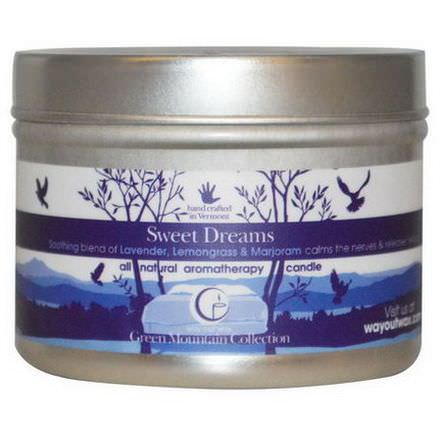 Way Out Wax, All Natural Aromatherapy Candle, Sweet Dreams 85g