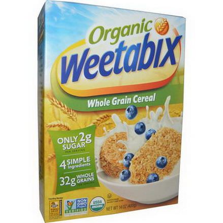 Weetabix, Organic, Whole Grain Cereal 400g