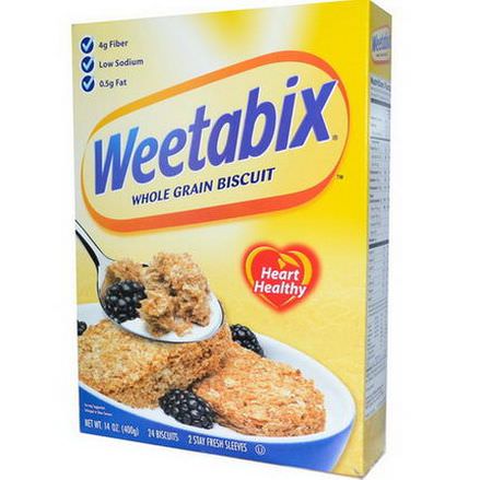 Weetabix, Whole Grain Biscuit, 24 Biscuits 400g