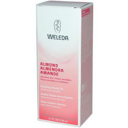 Weleda, Almond, Soothing Facial Oil 50ml