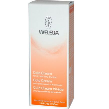 Weleda, Cold Cream, For Dry and Very-Dry Skin 30ml