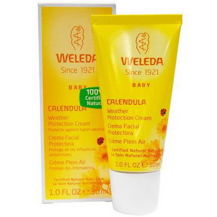 Weleda, Weather Protection Cream, Baby, Calendula 30ml