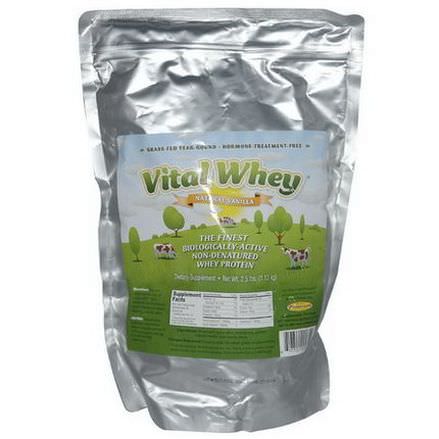 Well Wisdom, Vital Whey, Natural Vanilla 1.13 kg