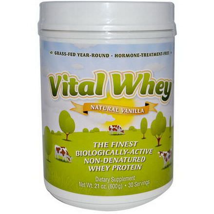 Well Wisdom, Vital Whey, Natural Vanilla 600g