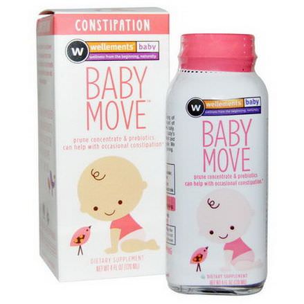Wellements, Baby Move, Constipation 120ml