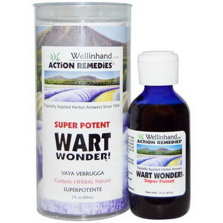 Wellinhand Action Remedies, Super Potent, Wart Wonder! 60ml
