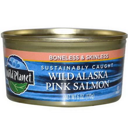 Wild Planet, Wild Alaska Pink Salmon 170g