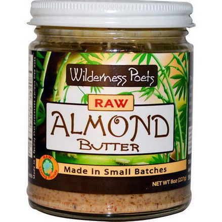 Wilderness Poets, Raw Almond Butter 227g