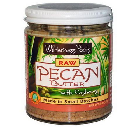 Wilderness Poets, Raw Pecan Butter with Cashews 227g