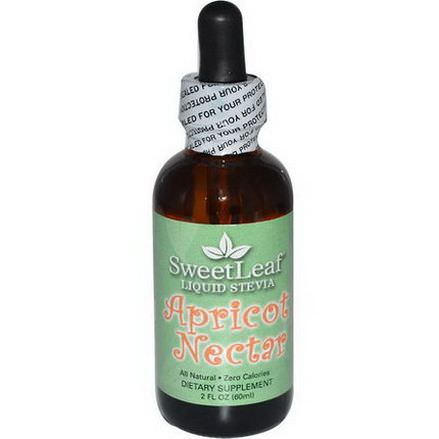 Wisdom Natural, SweetLeaf, Liquid Stevia, Apricot Nectar 60ml