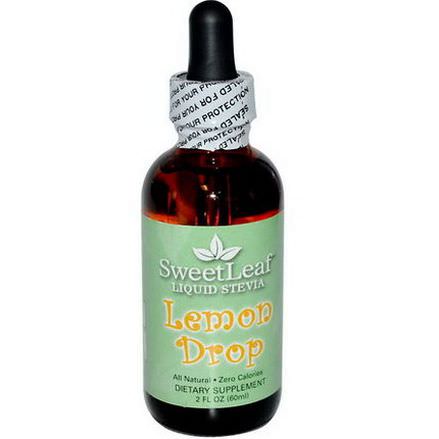 Wisdom Natural, SweetLeaf, Liquid Stevia, Lemon Drop 60ml