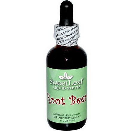 Wisdom Natural, SweetLeaf, Liquid Stevia, Root Beer 60ml