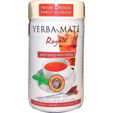 Wisdom Natural, Yerba Mate Royale, Sweetened with Stevia, Instant Tea 79.9g