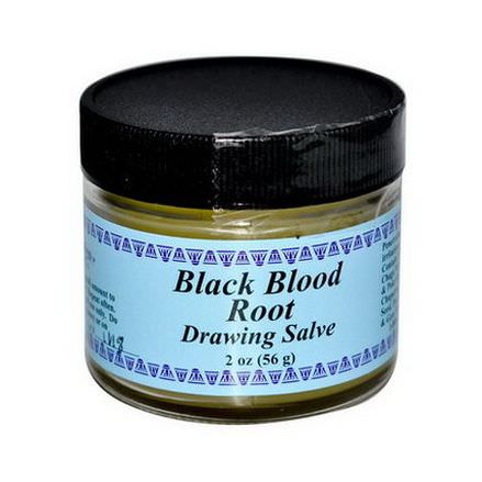 WiseWays Herbals, LLC, Black Blood Root, Drawing Salve 56g
