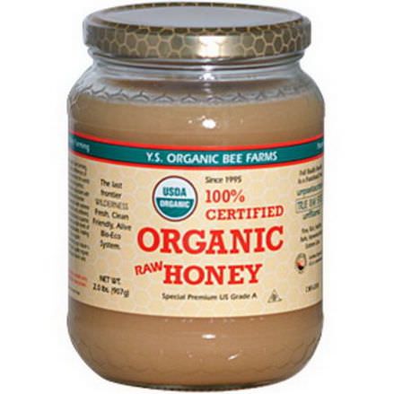 Y.S. Eco Bee Farms, 100% Certified Organic Raw Honey 907g