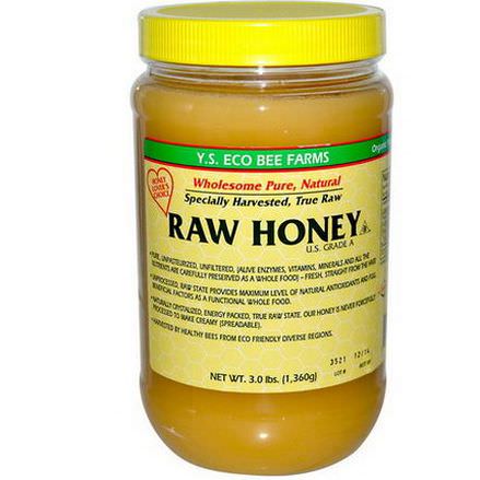 Y.S. Eco Bee Farms, Raw Honey 1,360g