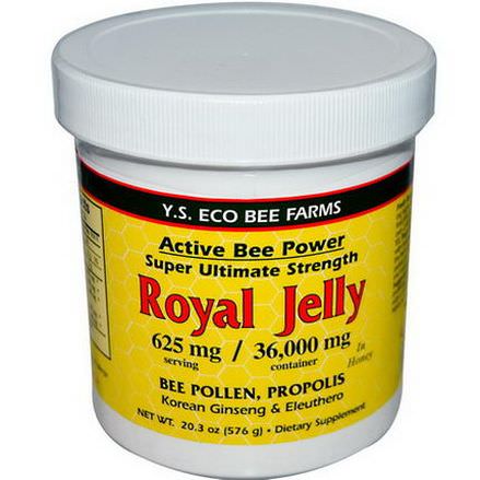 Y.S. Eco Bee Farms, Royal Jelly 576g