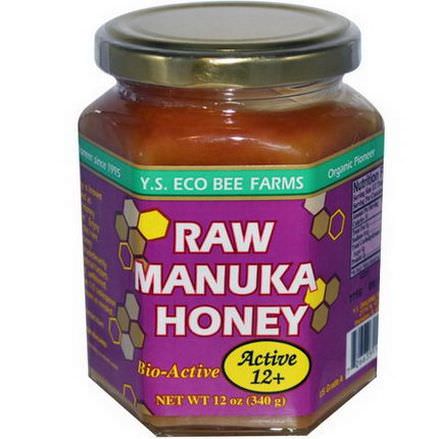Y.S. Eco Bee Farms, Raw Manuka Honey, Active 12+ 340g