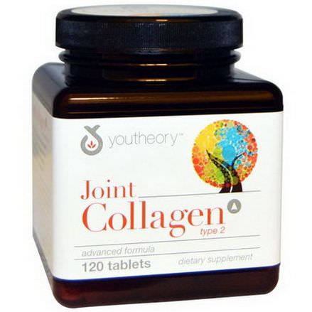 Youtheory, Joint Collagen, Type 2, 120 Tablets