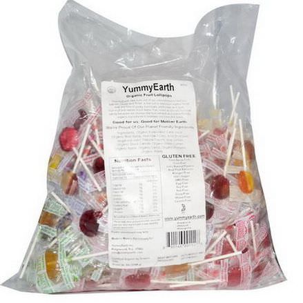 YumEarth, Organic Pops, Assorted Fruits Flavors, 300 Pops 2268g