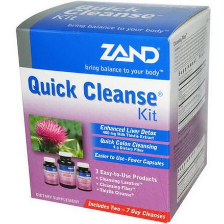 Zand, Quick Cleanse Kit, 3 Part Program